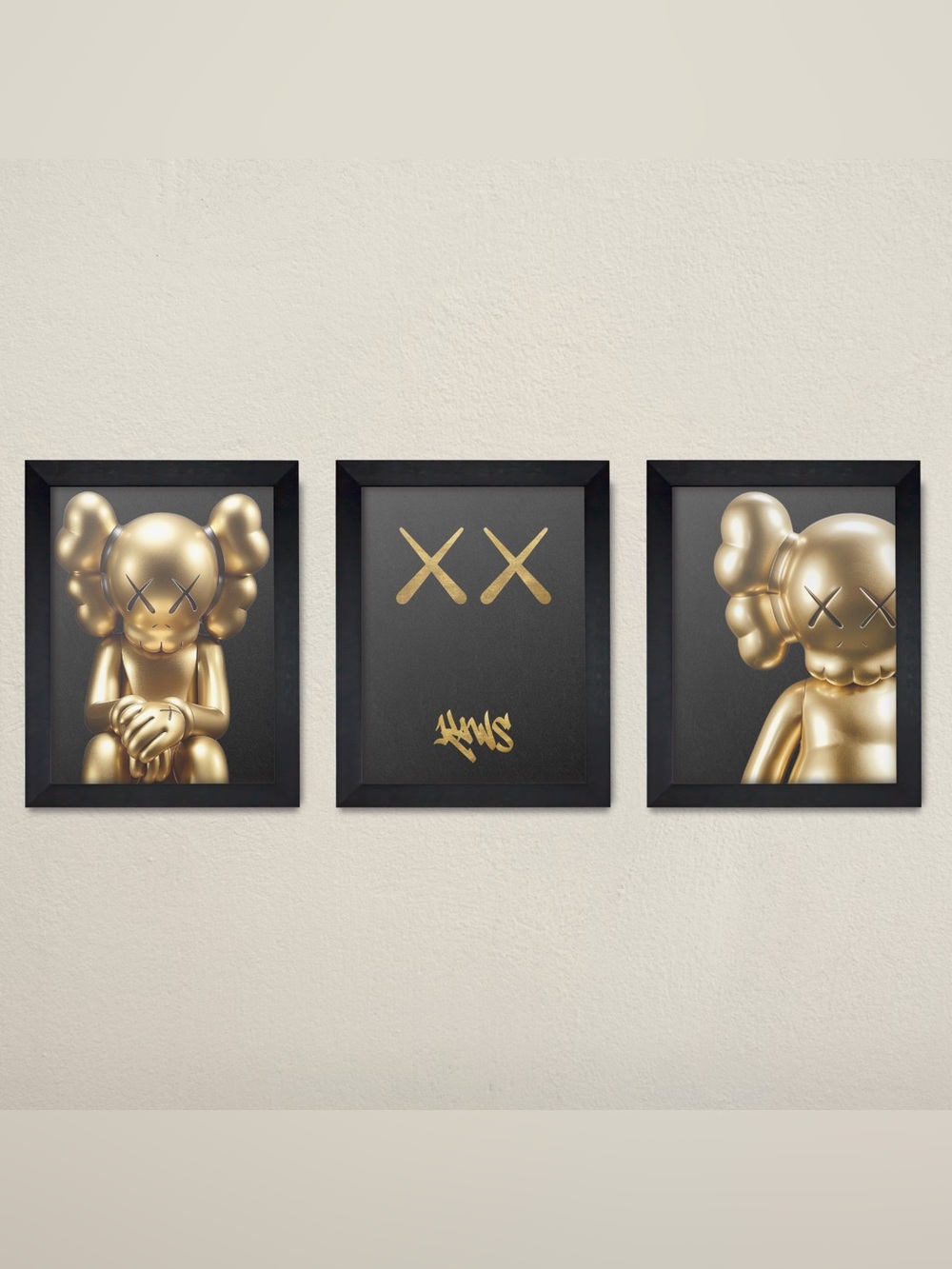 KAWS Framed Wall Art